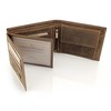 GREEN DEED Genuine Leather Men's Wallet - Large Leather Wallet