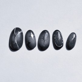 [Self-made] y2k Point Nail - Short Oval Tips / [자체제작] y2k Point Nail - 숏오발 팁