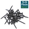 HYTEK 50Pcs #6 x 1-1/4 inch, Flat Head, Phillips Drive,