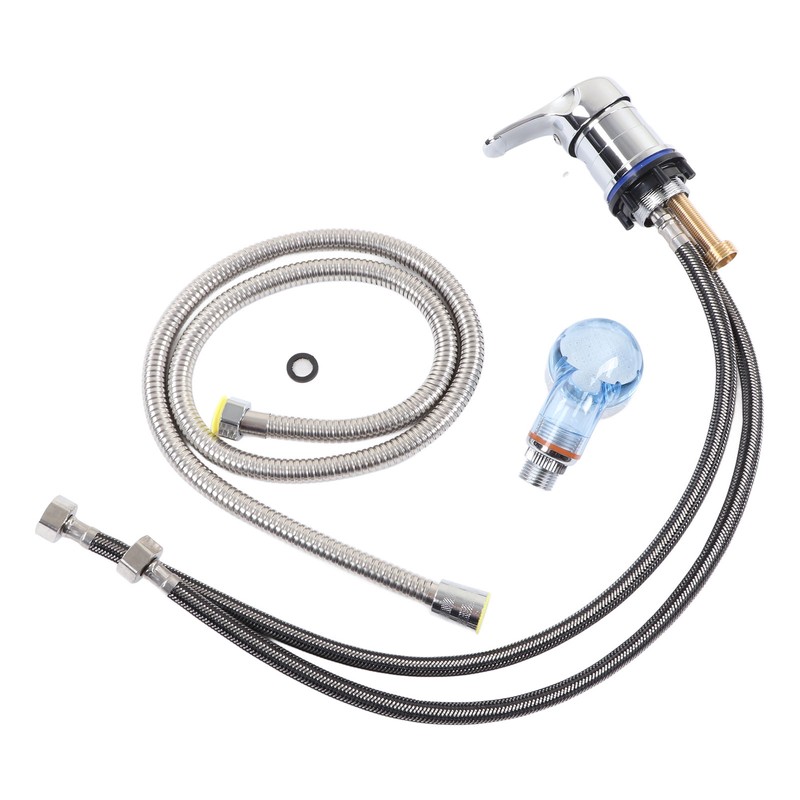 Shampoo Bowl Faucet 60cm Pipe 120cm Soft Hose Hair Salon