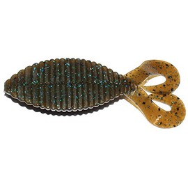 HIDEUP(ハイドアップ) ワーム スタッガー ワイド ツインテール 3.3インチ グリパンペッパー/ブルーフレーク #127 ルアー