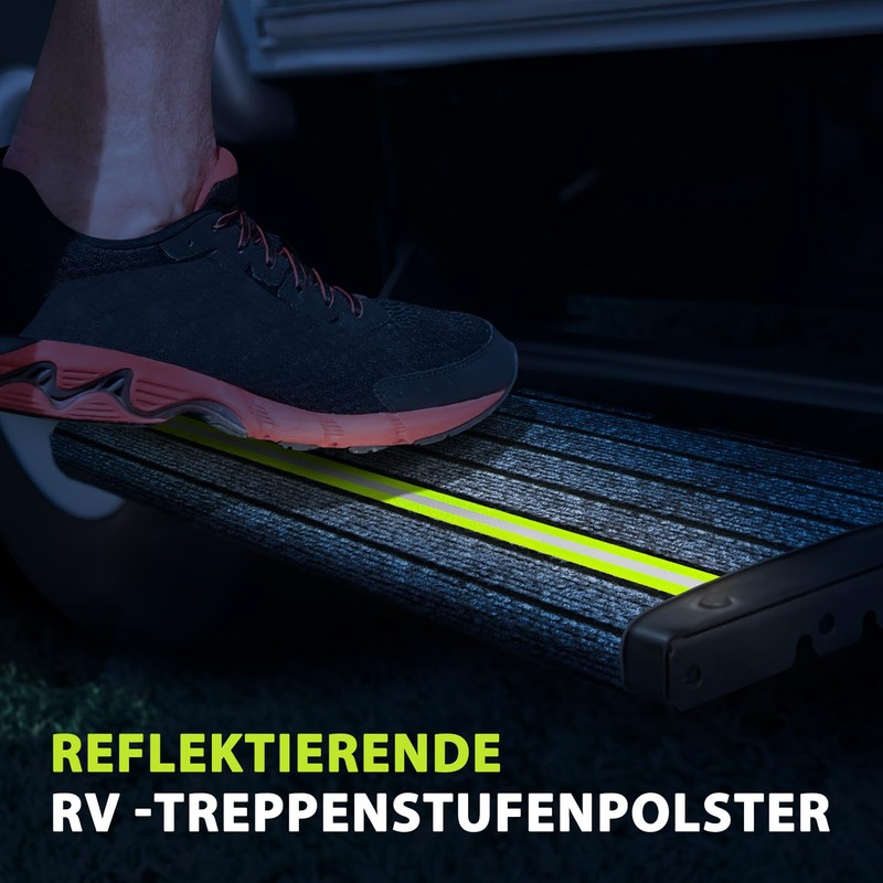 Pinyenr Motorhome Step Doormat, Motorhome Doormat for Step with Night