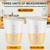3 PCS Silicone Measuring Cups Flexible Chocolate Melting Cup for