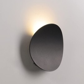 YXTSIMV LED Wall Sconce Indoor Modern Lighting Minimalist Hardwired Wall Mount Light Arc Stairwell Lighting for Living Room Bedroom Hallway Corridor Conservatory Warm White 3000K
