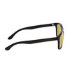 Calabria Noah Polarized BiFocal Reading Sunglasses +2.75 Gloss Black/Yellow Mens