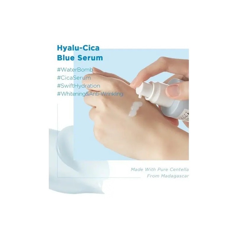 Skin1004 Madagascar Centella Hyalu-cica Blue Serum 50ml Todo Tipo De