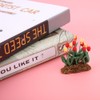 1:12 Miniature Dollhouse Flower Tulip Decoration Garden Room Decor Accessory