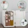 Memorex MX-FR690 6.5L Mini Beauty Lighted Mirror Fridge | Portable