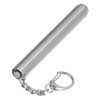 Mini LED Flashlight 500LM 304 Stainless Steel Portable with Snap