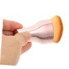 WOONEKY Small and Portable Foundation Brush for Women Rose Gold
