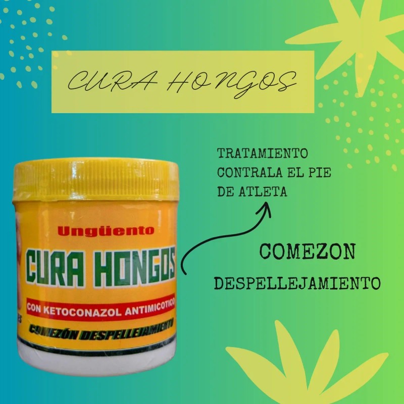 Pomada Crema Cura Hongos, Comezón Y Piel Despellejada/ 2 Pzs