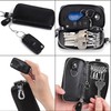 MOTOR KANTO Smart Key Case, Genuine Leather, 6 Hooks, Men's,