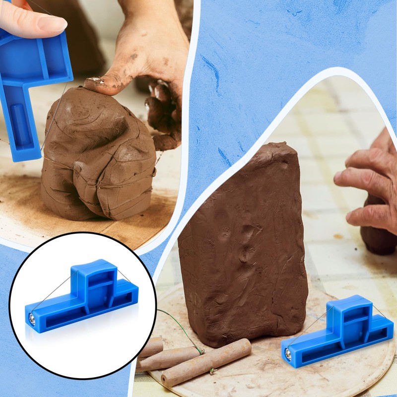 Angle Cutting Clay Tool Steel Wire Bevel Cutter Small Pottery