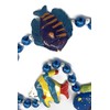 Tropical Fish Bead Necklace Mardi Gras Bead Spring Break Cajun