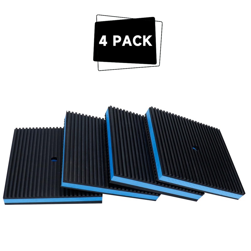 BJADE'S Anti Vibration Isolation Pads 4 Pack,Mechanical Vibration Damping Pad,Air
