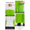 Nanxson Unisex Bib Apron TPU Waterproof Odourless Lightweight Work Apron
