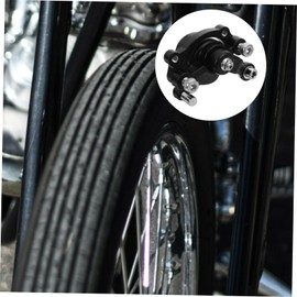 FUNOMOCYA 47cc Atv Scooter Brake Caliper Kit Disc Brake Plate for Stroke Atv Scooter Go Kart