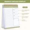 2 Pack To Do List Notepad, Undated Daily Planner Notebook