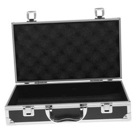 Housoutil Portable Aluminum Alloy Tool Storage Case Multi-purpose Carrying Box for Tools Medicines and Cosmetics Elegant Design Lightweight and Durable Home Office and Travel