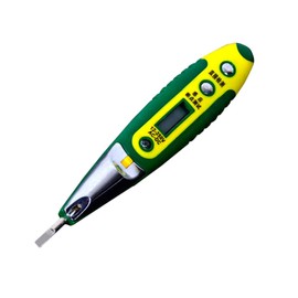 Operitacx Multifunctional Voltage Detector with Digital Display Non Contact Induction Test Pen for Electric Workers LED Light for Dark Environments Portable for Easy Carrying and Quick