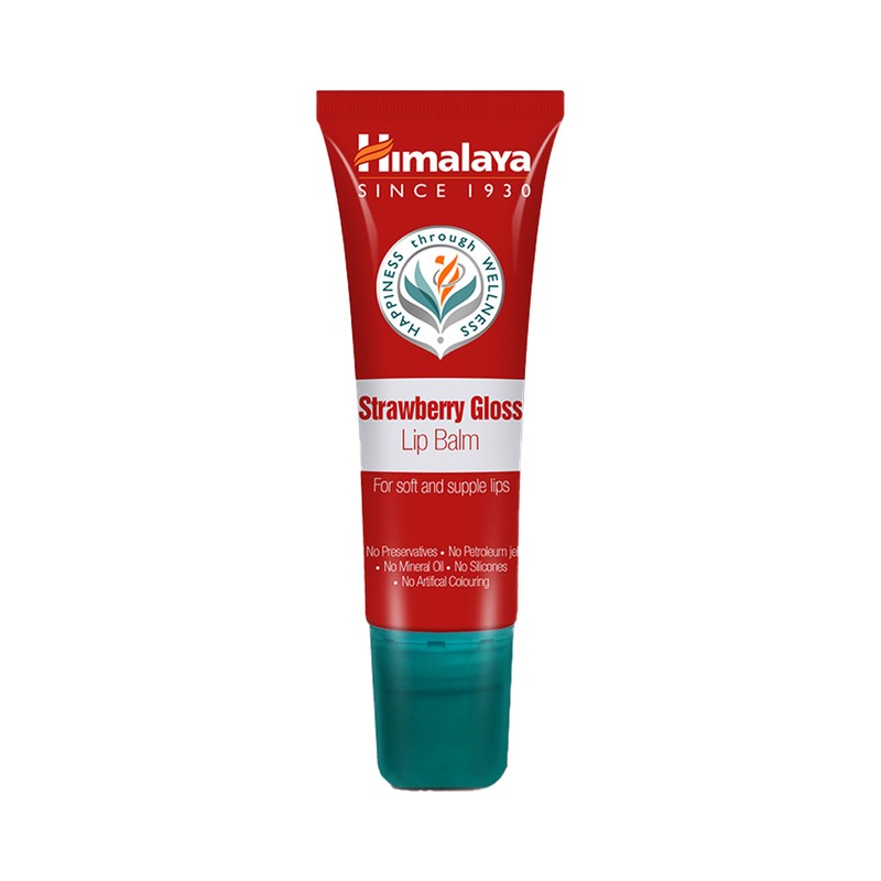 Himalaya Strawberry Gloss Lip Balm 10g - Gloss Lip Balm