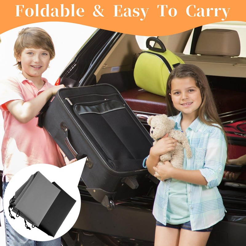Pack of 2 Laundry Bags Travel, Waterproof Dirty Laundry Laundry