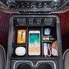 TACOBRO Full Center Console Organizer Compatible with 2014-2018 Sierra 1500