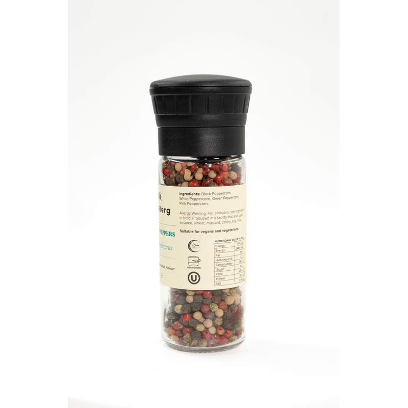 Salz-Berg Rainbow Peppers, Mixed Peppercorns, 50g