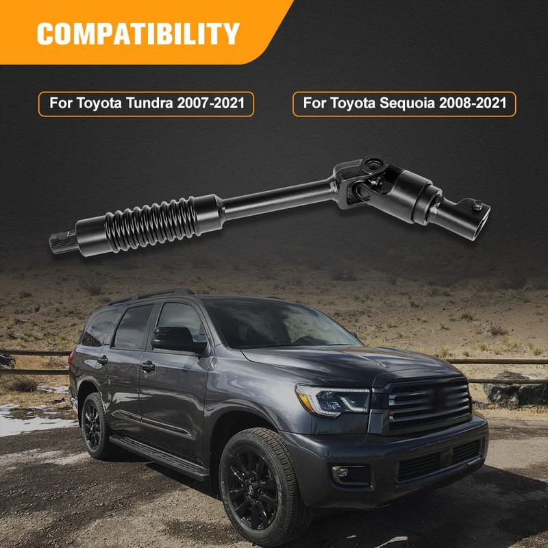 Kozlira Lower Intermediate Steering Column Shaft Assembly Compatible with Toyota