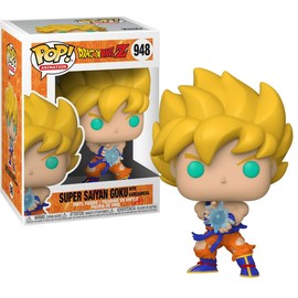 Dragon Ball Z - Super Saiyan Goku with Kamehameha Wave Funko Pop! Vinyl Figure (Bundled with Compatible Pop Box Protector Case)