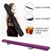 FBSPORT 8ft Balance Beam: Folding Floor Gymnastics Equipment for Kids