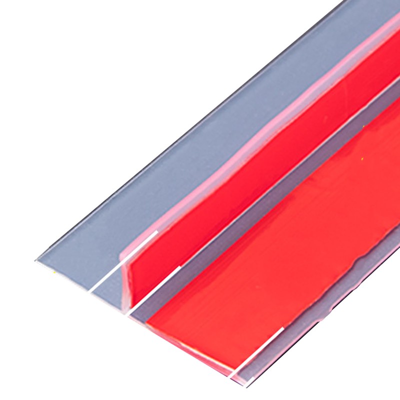 T Shaped Seal Strip Transparent Silicone Windproof Waterproof Double Sided