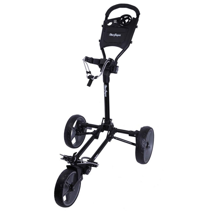 MacGregor Golf Flat Fold 3 Wheel Golf Cart - Folds