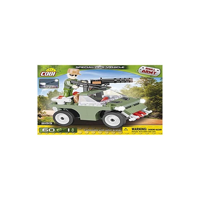 Cobi COB02155 Small Army - Special Ops Vehicle (60 Pcs)