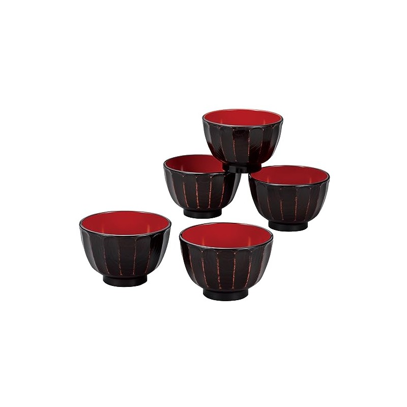 Canoe 17002 Antibacterial Chrysanthemum Carving Soup Bowl, 11.2 fl oz