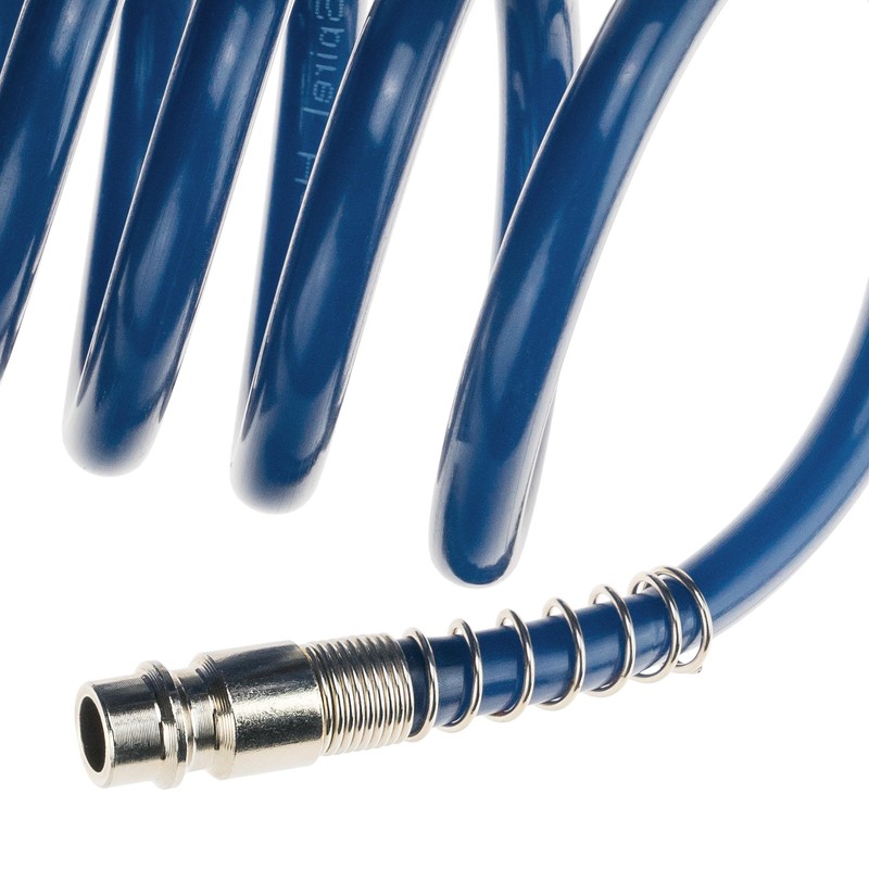 Compressed Air Hose SP-PE 10 m, Flexible Spiral Hose 5/8
