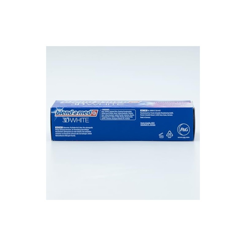 6 x Blend-a-med 3D White Vitalizing Fresh 75 ml XL