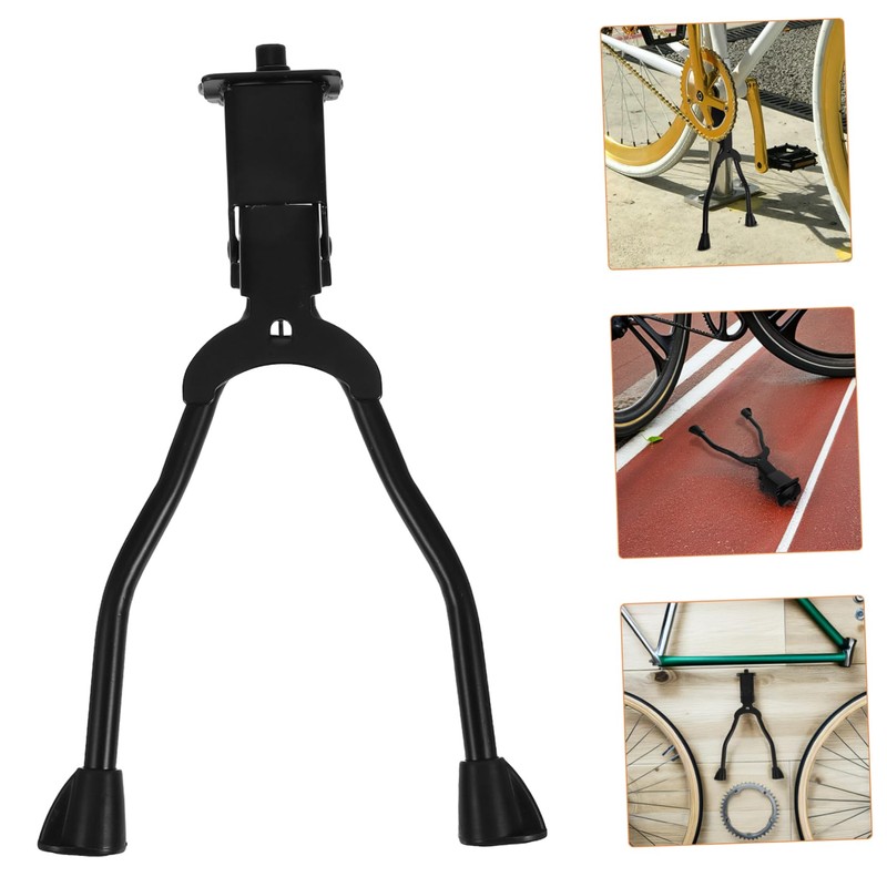 CHILDWEET Professional Bike Kickstand Stable Bike Parking Support Dual Support