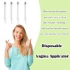 15 PCS Disposable Vaginal Applicators Single-Use Lube Injectors Plastic Pessary