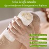 3 Piezas Esponja Natural de Lufa, Exfoliante Corporal Lumbor37, Cepillo