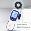 Akozon Medidor Iluminación, WT81 Medidor de luz portátil, Luxómetro Profesional