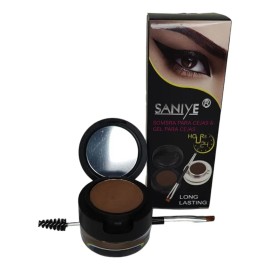 Pomada Y Sombra Para Ceja Saniye Con Cepillo Incluido