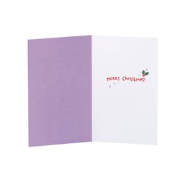 UK Greetings Christmas Card for Wife - Fun Puddings Design