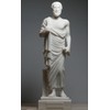 Aristotle Greek Philosopher and Scientist Cast Marble Statue Sculpture Figurine
