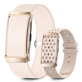 Smart Bracelet, Health Activity Fitness Tracker Watch for Women, All-Day Continuous Heart Rate Pressure HRV Stress Monitor, 24H Sleep Tracker, 170+ Sports Modes, 1ATM Smart Band with Free APP 2 Bands