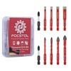 FOCSTOL Diamond Drill Bits Set 10pcs, 3/16''-3/8'' Tile Drill Bit
