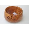 Wood Yarn Bowl for Crocheting, 7 x 4 inches