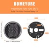 HOMEYUER Electronic Gun Safe Lock Replacement – Digital Keypad with