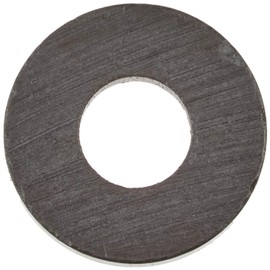 TRUSCO TF18RA1P Ferrite Magnet, Outer Diameter 0.7 inches (17.5 mm) x Thickness 0.1 inches (3 mm), Pack of 1