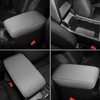 AOMSAZTO Light Gray Console Covers for 2013-2018 Subaru Forester Armrest